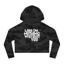 Load image into Gallery viewer, Nothing Without You Women&#39;s Crop Hoodie
