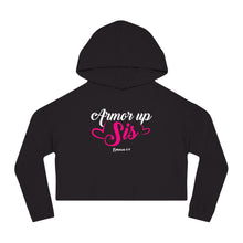 Load image into Gallery viewer, Armor Up Sis Women&#39;s Cropped Hoodie
