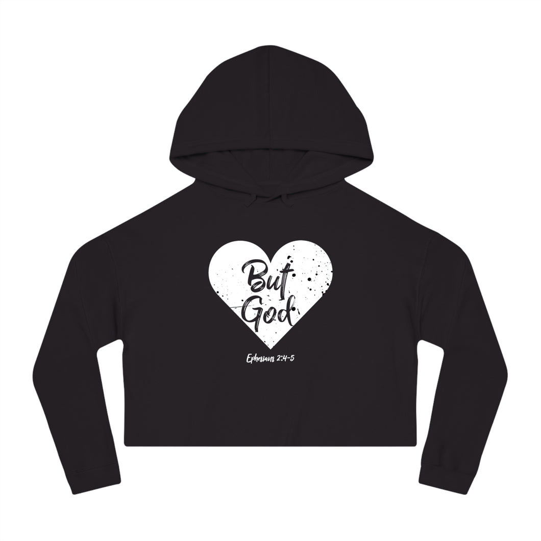 But God Women's Crop Hoodie