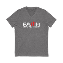 Load image into Gallery viewer, Faith-it Unisex V-Neck Tee
