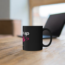 Load image into Gallery viewer, Armor Up Black Mug
