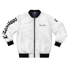 Load image into Gallery viewer, Kazani Tees Lion Bomber Jacket White
