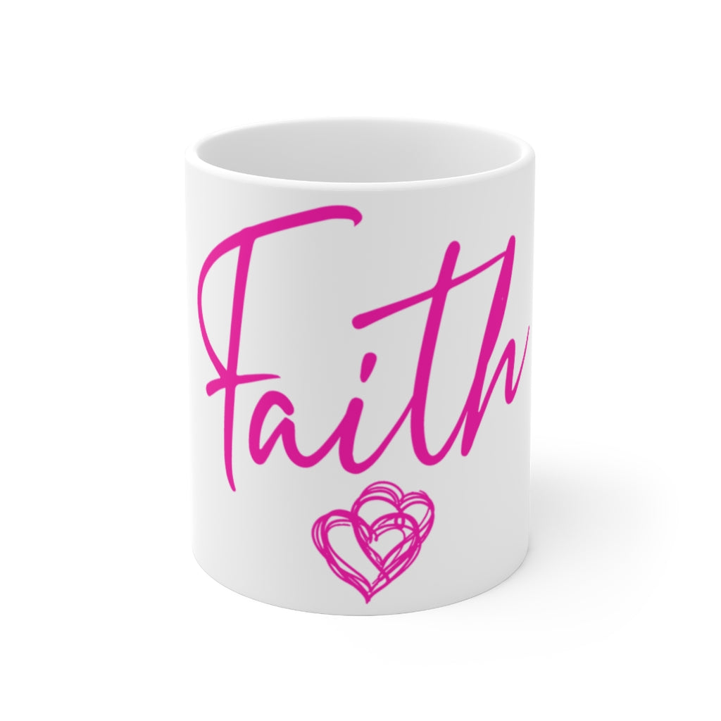 Faith Heart Mug 11oz