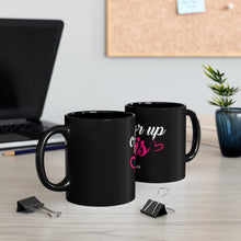 Load image into Gallery viewer, Armor Up Black Mug
