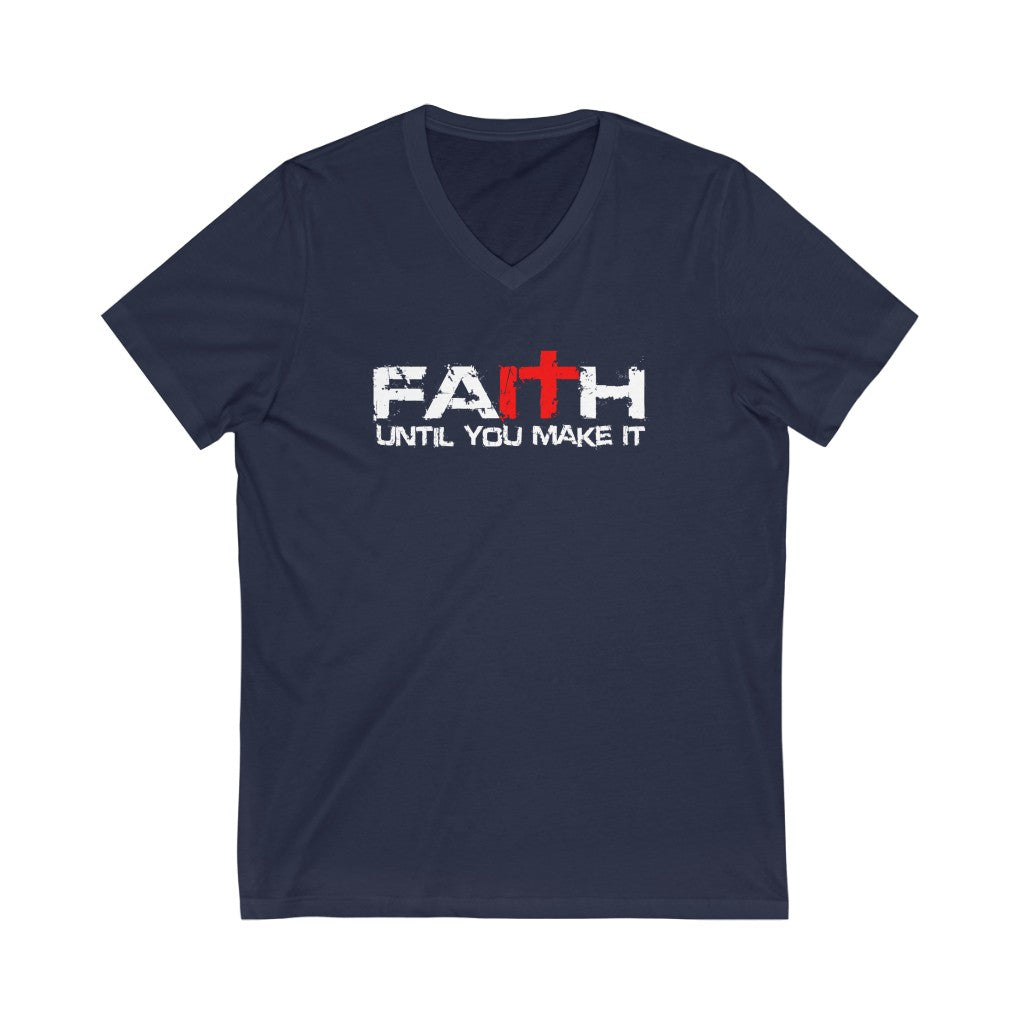 Faith-it Unisex V-Neck Tee